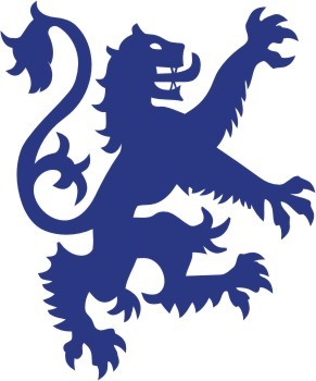 Heraldic Scottish Lion Rampant (Large) #1 - Right - vinyl sticker ...