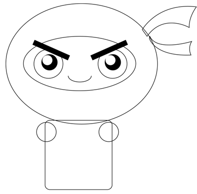 How to Draw Cartoon Ninja Boy East Step by Step Drawing Tutorial ...