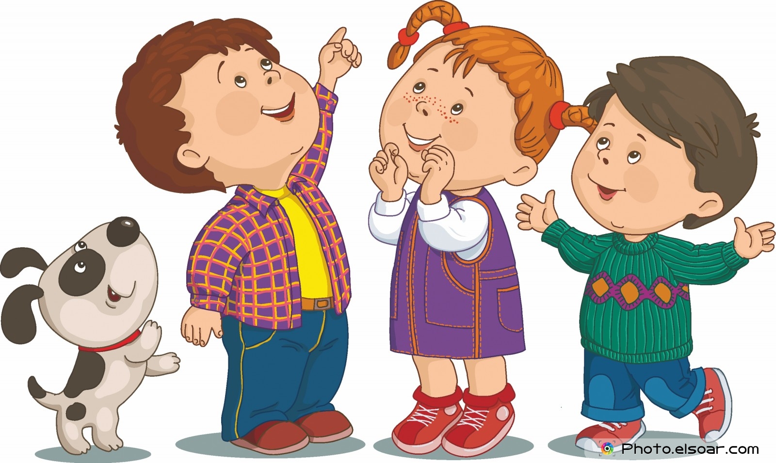 15 Funny Cartoon Kids Pictures • Elsoar
