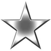 Silver Star Clipart - Free Clipart Images