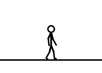 Walking Stickman Gif - ClipArt Best