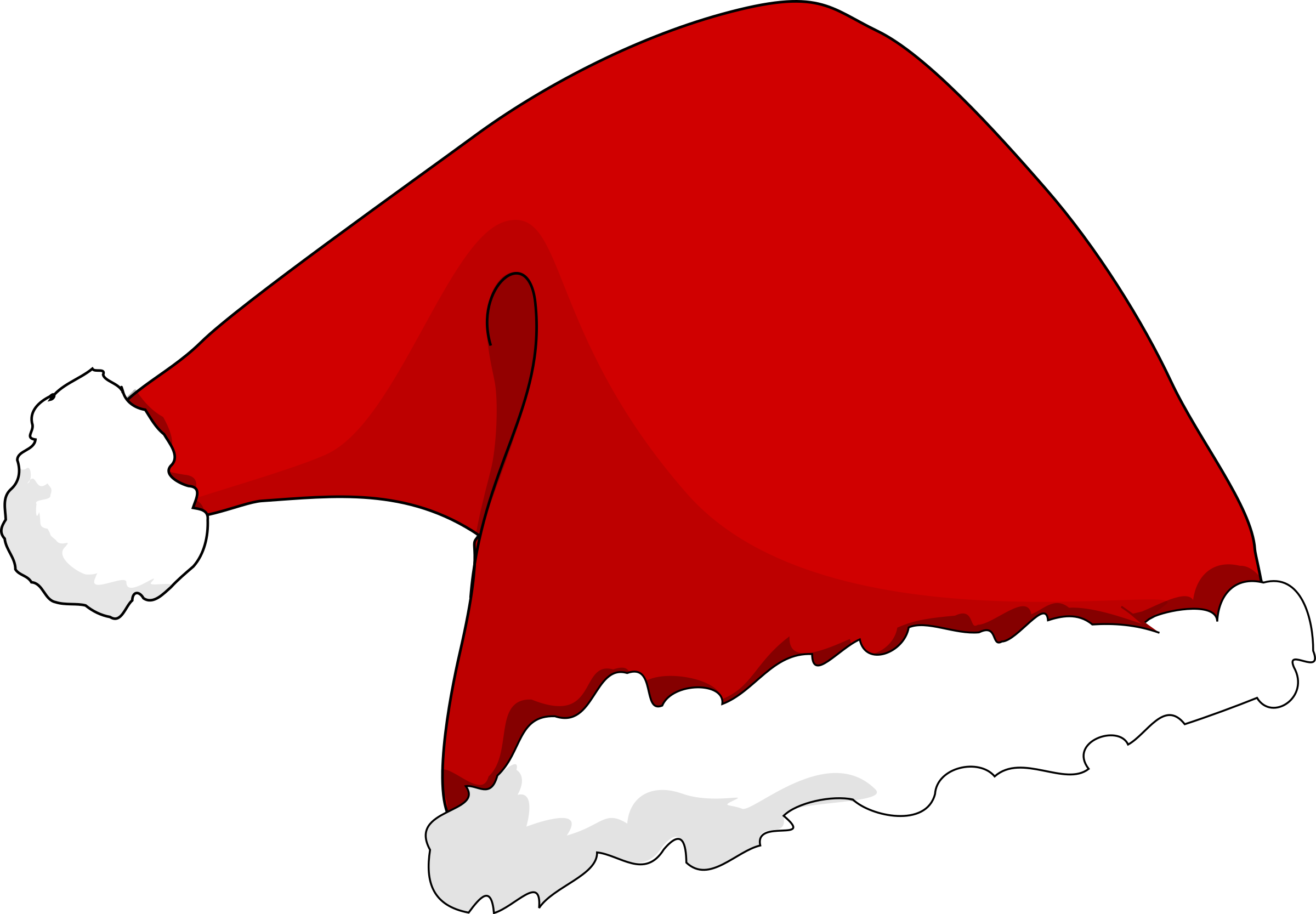 Clipart - Santa Hat