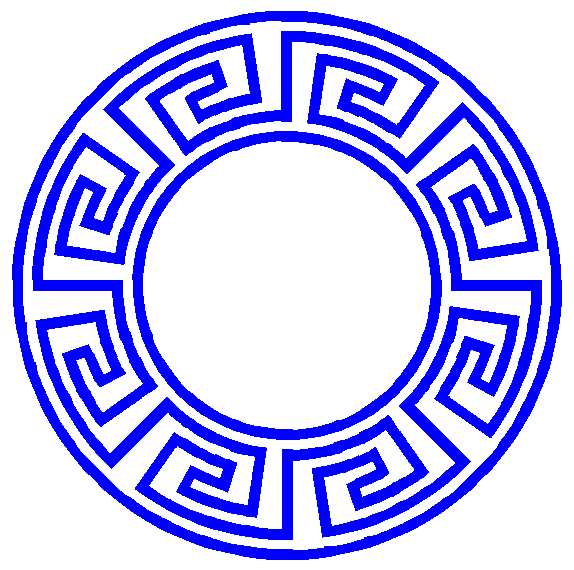 Greek Key Border