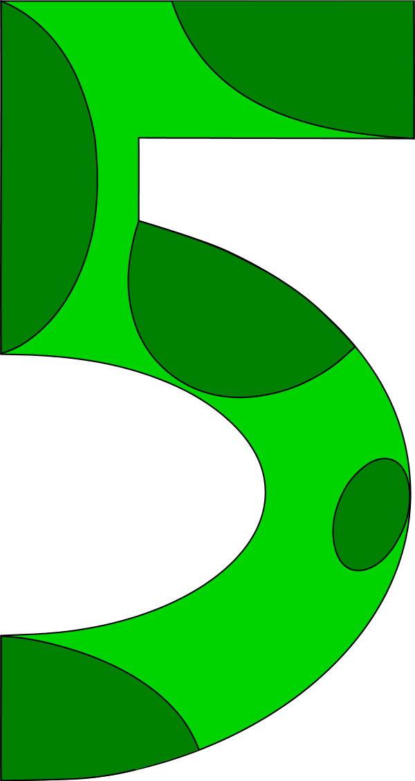 Number 5 Clipart