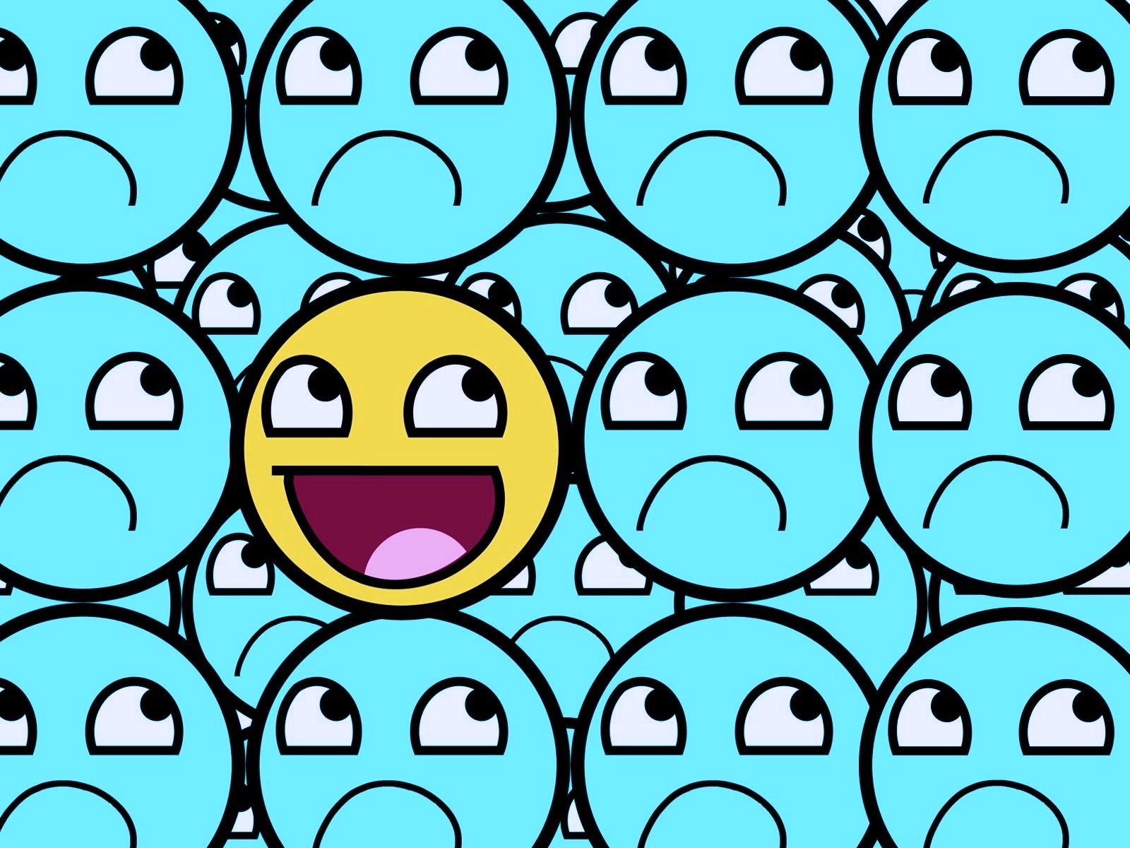 Happy Sad Face Clip Art