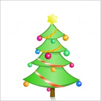 Xmas tree free vector clip art Free vector for free download ...
