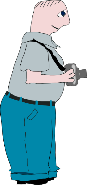 Photographer clip art Free Vector