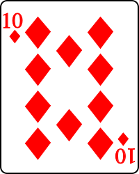 Playing card diamond 10.svg