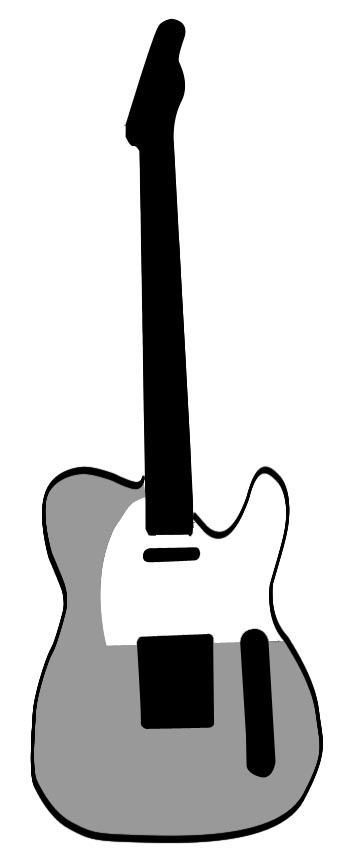 Free Guitar Stencil Pumpkin Carving Pattern Re Downloadscom on ...