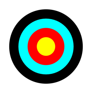 Round Target clip art - vector clip art online, royalty free ...