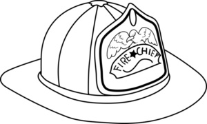 Fireman Hat Coloring