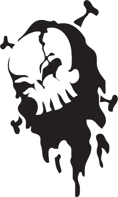 Skull And Cross Bones Stencil - ClipArt Best