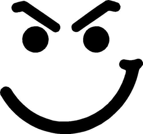Jon Bon Jovi Have A Nice Day Vinyl Decal Sticker Car Evil Smiley ...