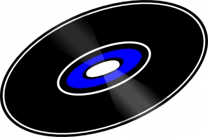 Cd Record clip art vector, free vector images