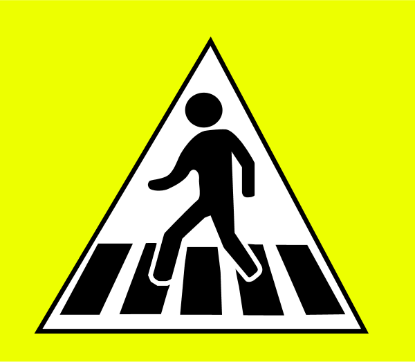Clipart zebra crossing