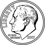 Dime Clip Art Images - Free Clipart Images