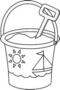 Beach Bucket Clipart