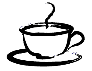 White tea cup clipart