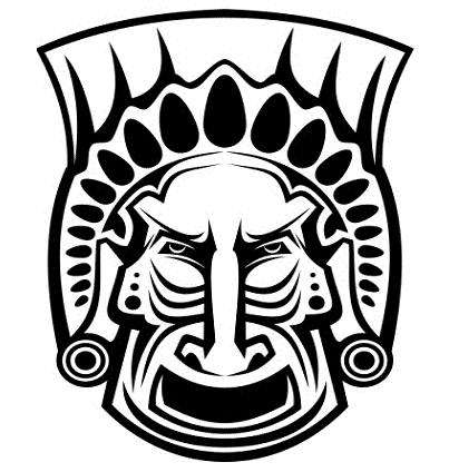 Aztec Flower Tattoos