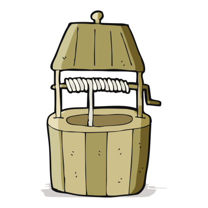 Clip Art Of A Wishing Well Clip Art, Vector Images & Illustrations ...