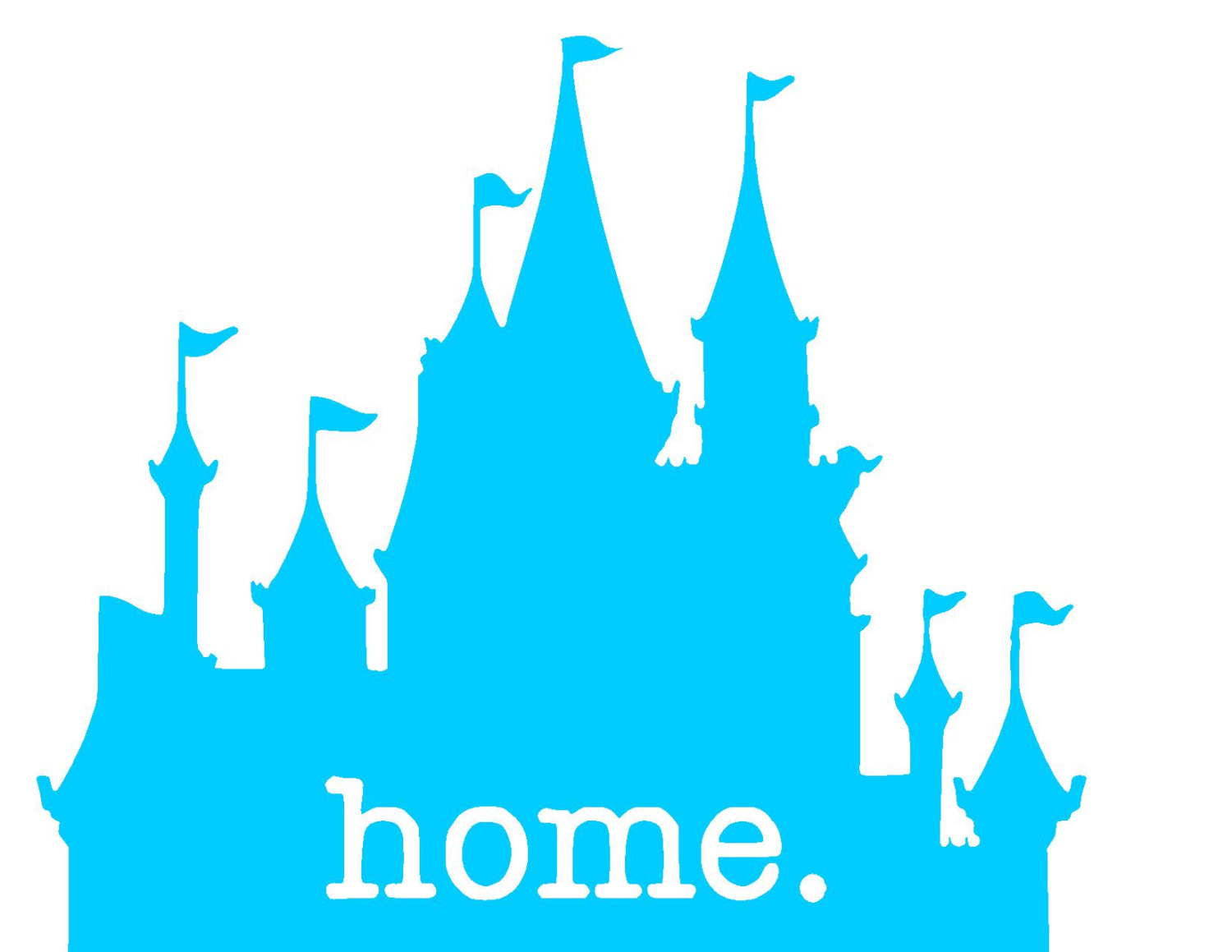 Disney castle svg | Etsy