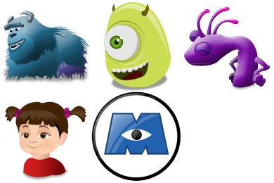 Mike wazowski Icon | Monsters Inc Iconset | Iconshock