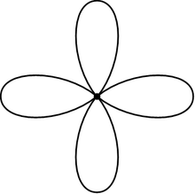 Four Petal Flower Clip Art – Clipart Free Download