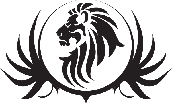 Lion head transparent png clipart white