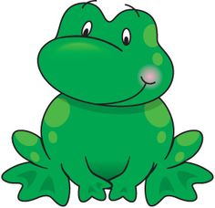 Edible frog clipart