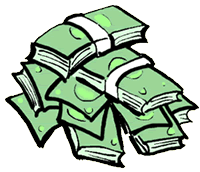 Stack Of Money Clipart - Tumundografico