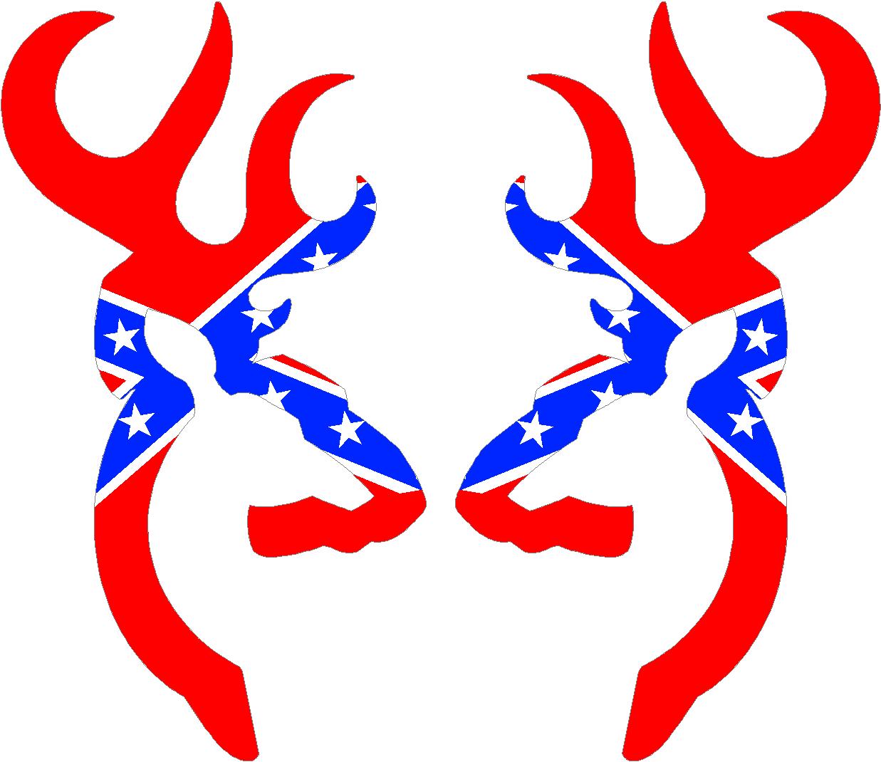 Rebel Flag Browning Logo