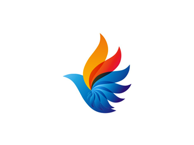 Phoenix bird / alternative energy / logo design symbol by Alex ...