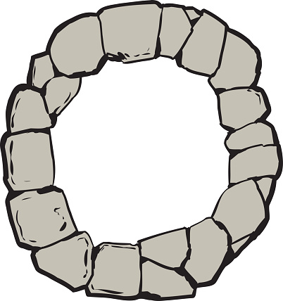 Stone Wishing Well Clip Art, Vector Images & Illustrations