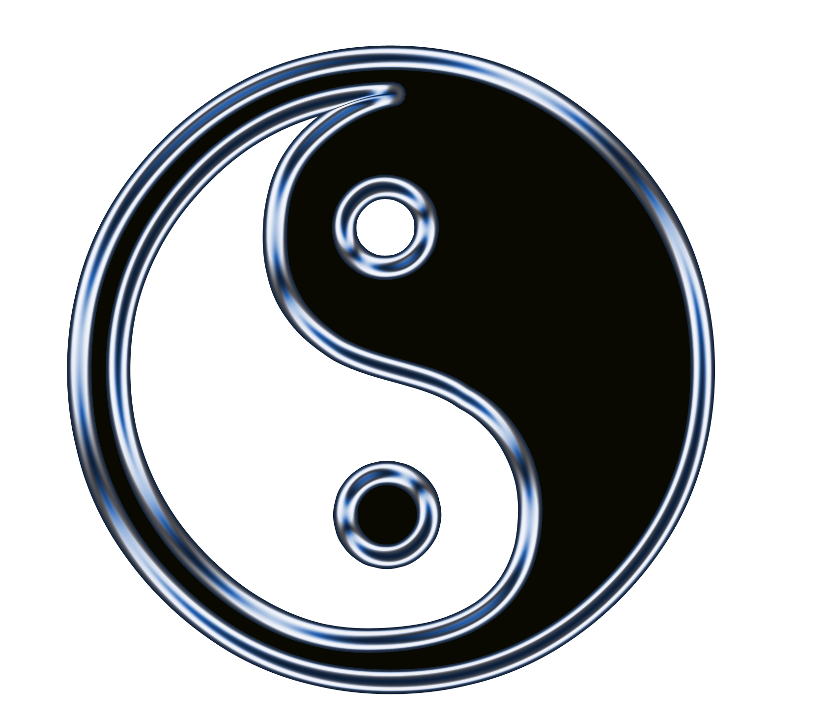 Black White Yin and Yang HD Wallpaper | wallchips.
