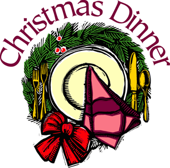 Christmas Dinner Clipart - Tumundografico