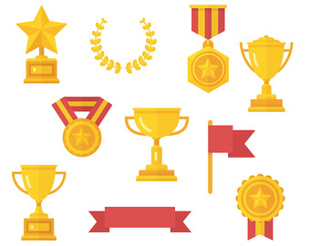 Trophy clip art | Etsy