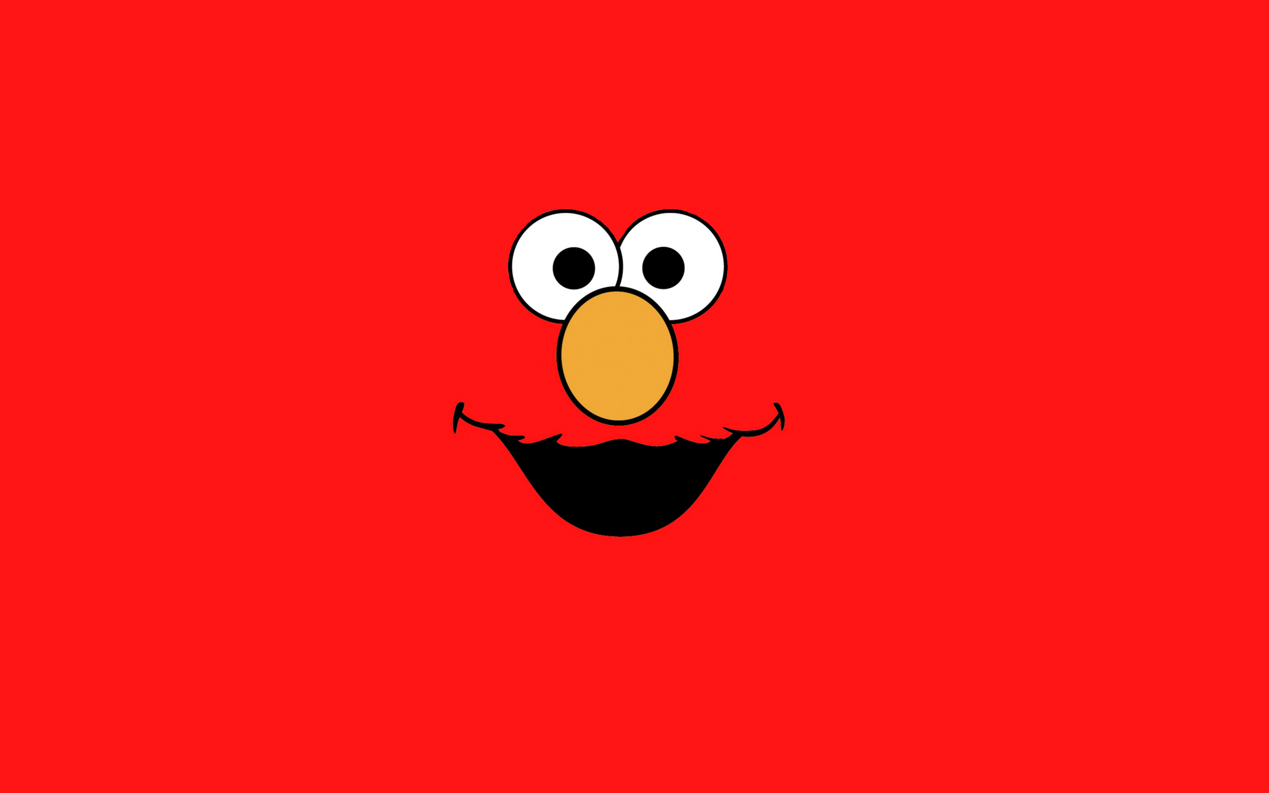 Sesame Street, Minimalism, Elmo Wallpapers HD / Desktop and Mobile ...