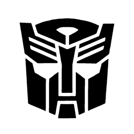 Transformers - Autobot Symbol Stencil | Free Stencil Gallery