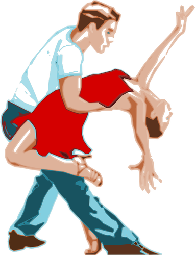 4299 free clipart dancing couple silhouette | Public domain vectors
