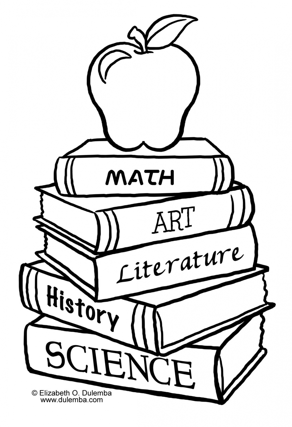 Back To School Clipart Images Black And White