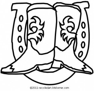 Western boots, Embroidery and Patterns