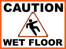 Wet Floor Signs, Caution Wet Floor Signs, Slippery Floor