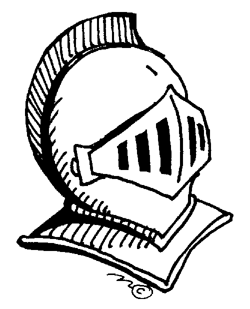 knight's helmet - Clip Art Gallery