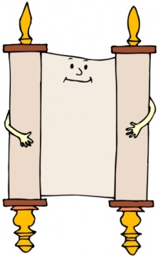 Torah scroll clip art