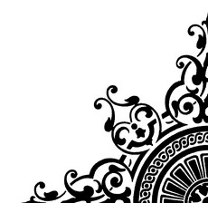 Black Corner Border Clip Art | Design images