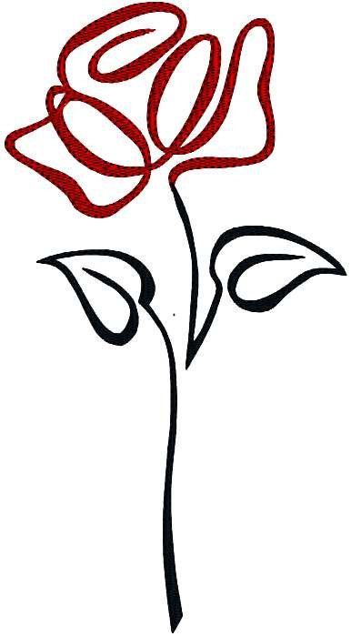 Single Rose Tattoos | Rose Tattoos ...