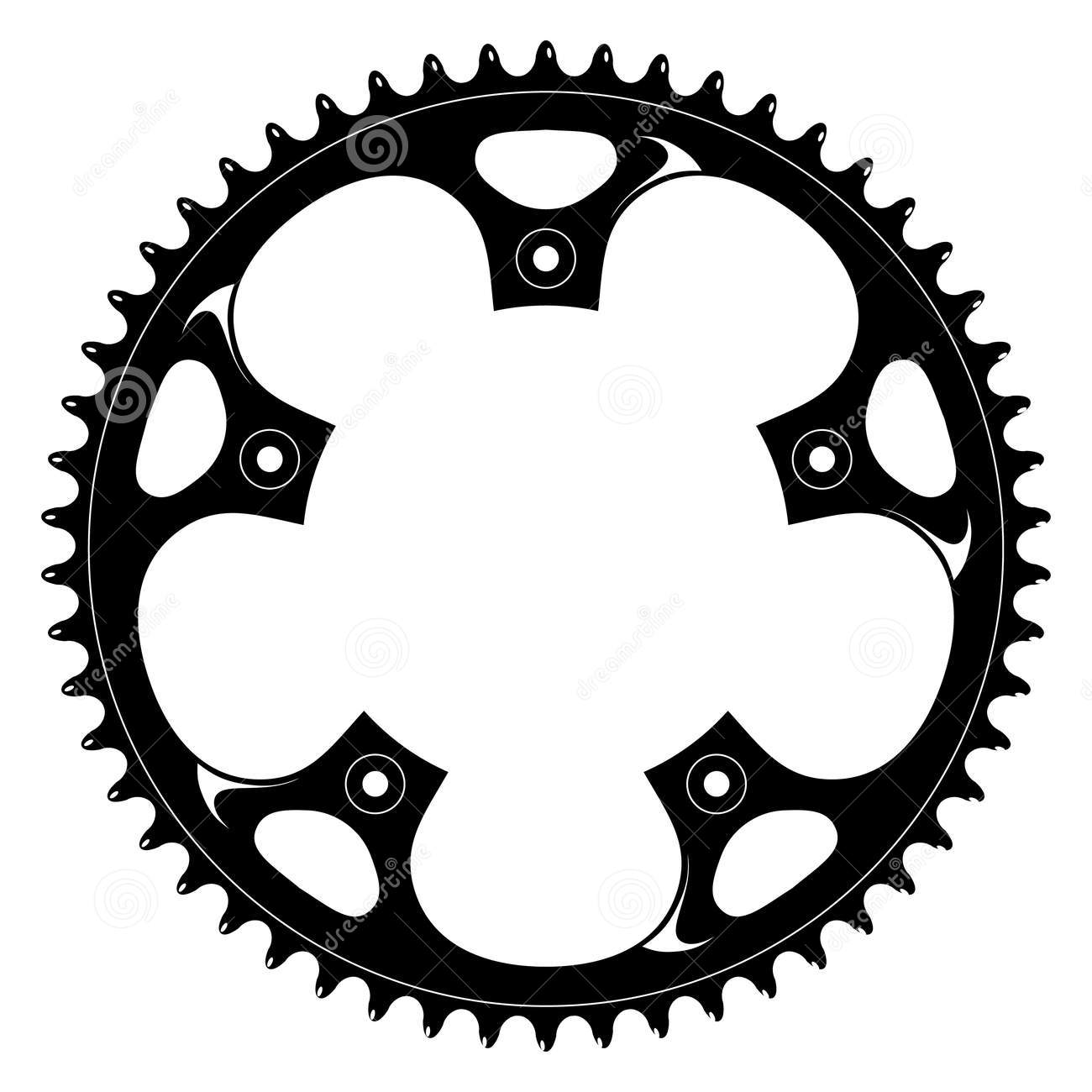 Bike gear clipart