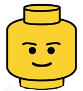 Lego head clipart