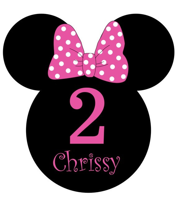 Minnie Mouse Ears Silhouette Clipart