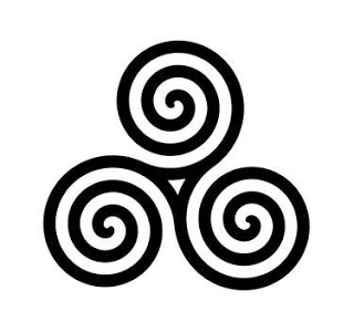 A Light In The Darkness: Celtic Spiral Symbol